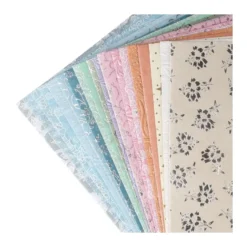 Naturpapiere, India Kollektion, DIN A4, Block mit 20 Blatt, Sortierung 3