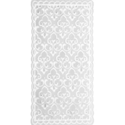 Noblesse Zierdeckchen Rechteck, Transparentpapier, 13,5cm x 8,5cm, weiß, 20 Stück