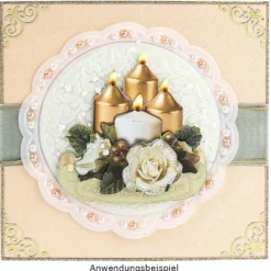 Noblesse Zierdeckchen rund, Transparentpapier, Ø 13cm, weiß, 20 Stück
