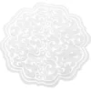 Noblesse Zierdeckchen rund, Transparentpapier, Ø 13cm, weiß, 20 Stück