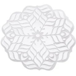 Noblesse Zierdeckchen 1, Transparentpapier, Ø 13cm, weiß, 20 Stück
