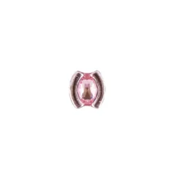 Ornament-Glitzersteine, 50 Stück, Design 10, rosa
