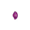 Ornament-Glitzersteine, 50 Stück, Design 7, pink