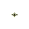 Ornament-Glitzersteine, 50 Stück, Design 8, lindgrün