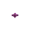 Ornament-Glitzersteine, 50 Stück, Design 8, pink