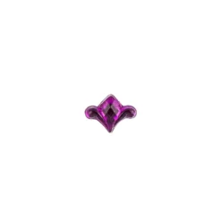 Ornament-Glitzersteine, 50 Stück, Design 8, pink