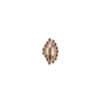 Ornament-Glitzersteine, 50 Stück, Design 7, lachs