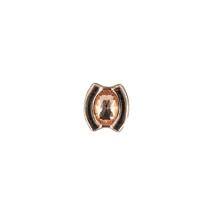Ornament-Glitzersteine, 50 Stück, Design 10, lachs