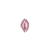 Ornament-Glitzersteine, 50 Stück, Design 7, rosa