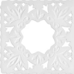 Ornamentik-Grußkarten, 14x14cm, 10 Stück, Design 6
