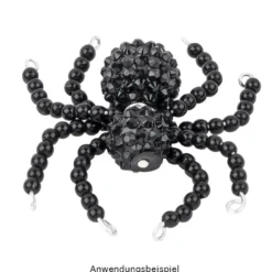 Pailletten, 15g, Ø 6mm, schwarz