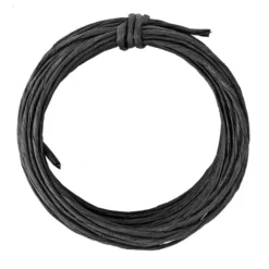 Papierdraht, 10m lang, Ø 3mm, schwarz