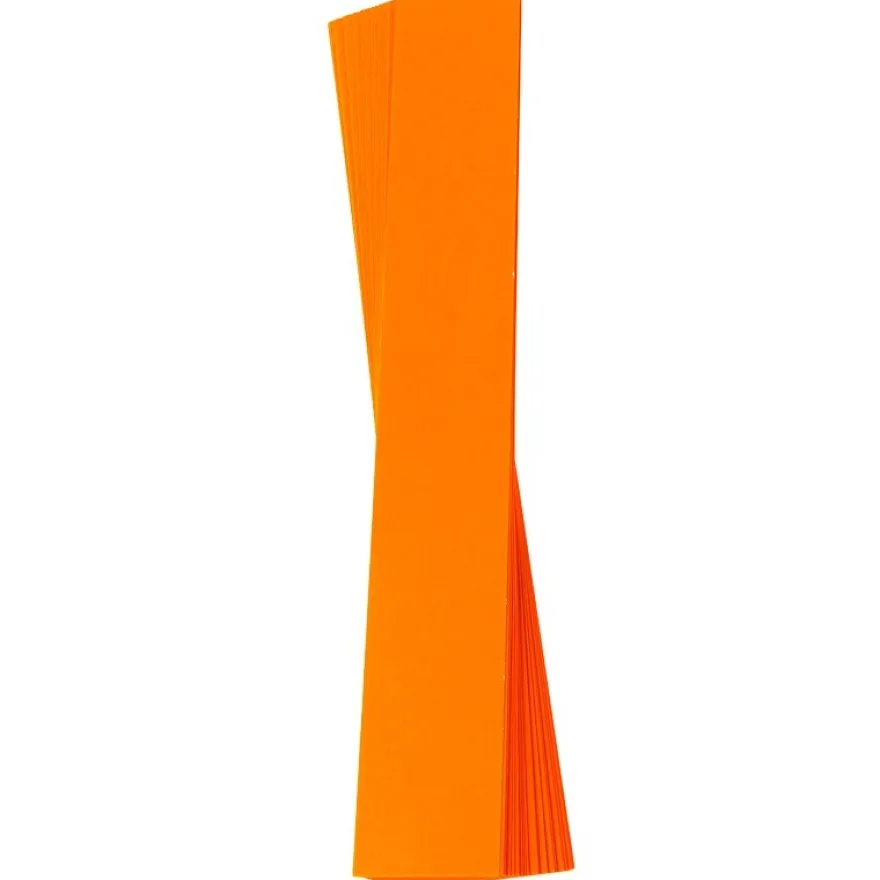 Papierstreifen, 4 x 30 cm, 120 g/m², orange, 50 Stück