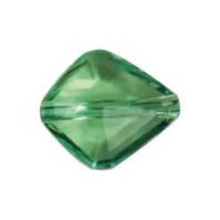 Perle Briolette-Art, 2,2 x 2 cm, 4 Stück, peridot