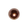 Perle, Ø 1cm, 50 Stück, kupferbraun