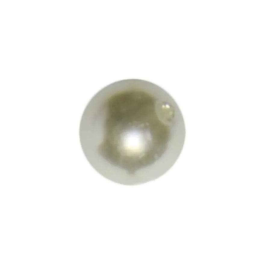 Perle, Ø 1cm, 50 Stück, perlmutt