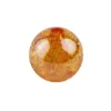 Perlen, Crackle, Ø 8mm, orange-irisierend, 100 Stk.
