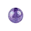 Perlen, Crackle, Ø 8mm, violett-irisierend, 100 Stk.