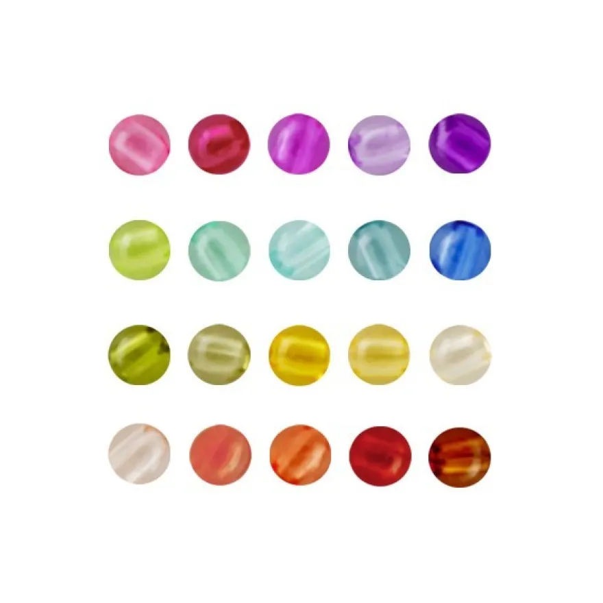 Perlen "Diana", Ø 4 mm, 4000 Stück, 20 verschiedene Farben