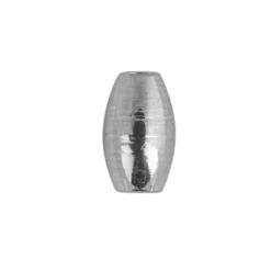 Perlen, Edelstahl, Oval, 3mm x 5mm, silber, 50 Stück