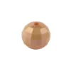 Perlen, facettiert, Ø 6mm, apricot-irisierend, 150 Stück