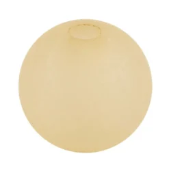 Perlen, gefrostet, Ø 6mm, 150 Stück, creme