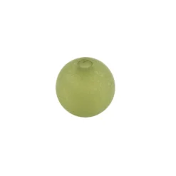 Perlen, gefrostet, Ø 8mm, 100 Stück, dunkelgrün