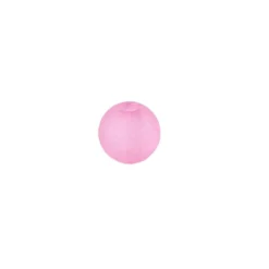 Perlen, gefrostet, Ø 4mm, 200 Stück, rosa