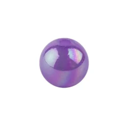 Perlen, irisierend, Ø 4mm, violett-irisierend, 200 Stk.