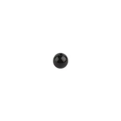 Perlen, Ø 10mm, schwarz, 50 Stück