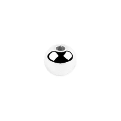 Perlen, Ø 5mm, silber, 200 Stück