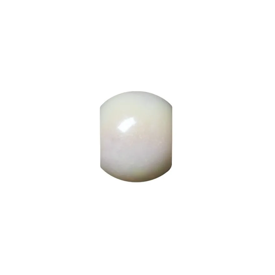 Perlen "Mona", Ø10 mm, 50 Stück, warmweiß-irisierend