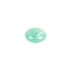 Perlen, oval, 2cm x 2,5cm, Jade-Optik, mint, perlmutt-schimmernd, 10 Stück