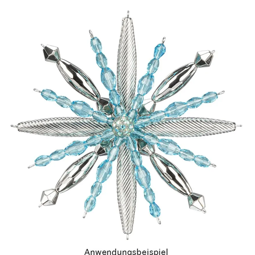 Perlen, Ovale, facettiert, 0,8cm x 1,1cm, türkisblau, 20 Stück