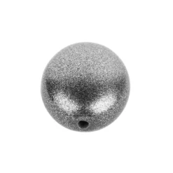Perlen, Oval, flach, 1,9cm x 1,6cm x 1cm, anthrazit, 20 Stück