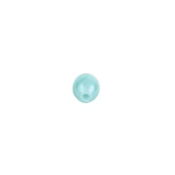 Perlen, oval, glänzend, 1,3cm x 1cm, Jade-Optik, mint, 60 Stück