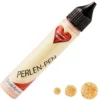 Perlen-Pen, 25ml, Glitzer, apricot