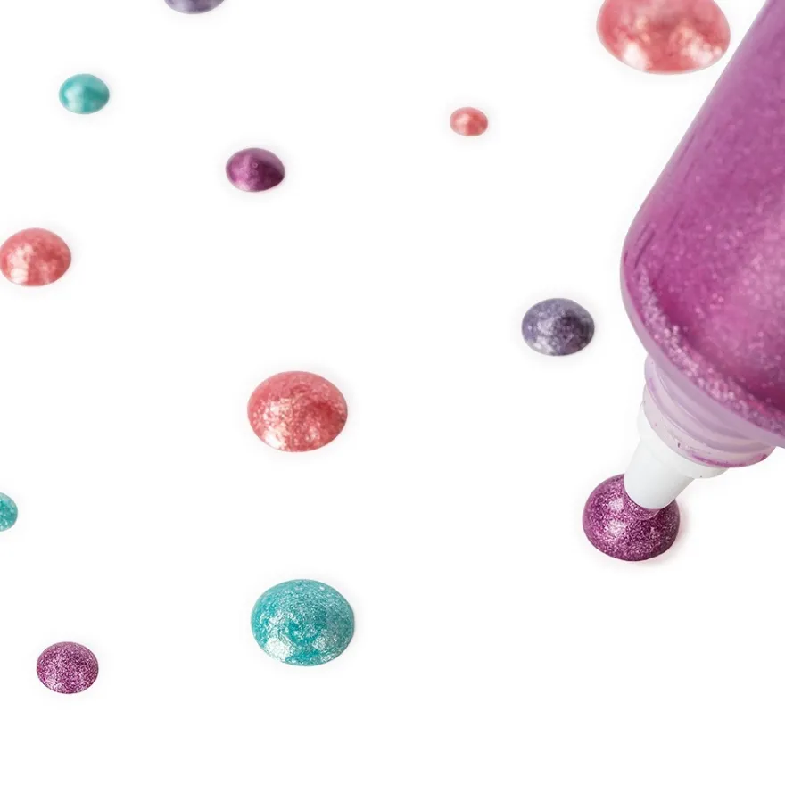 Perlen-Pens, Sortierung 3, 25ml, 4 Stück