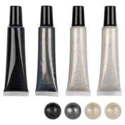 Perlen-Pens, Sortierung 5, 25ml, 4 Stück