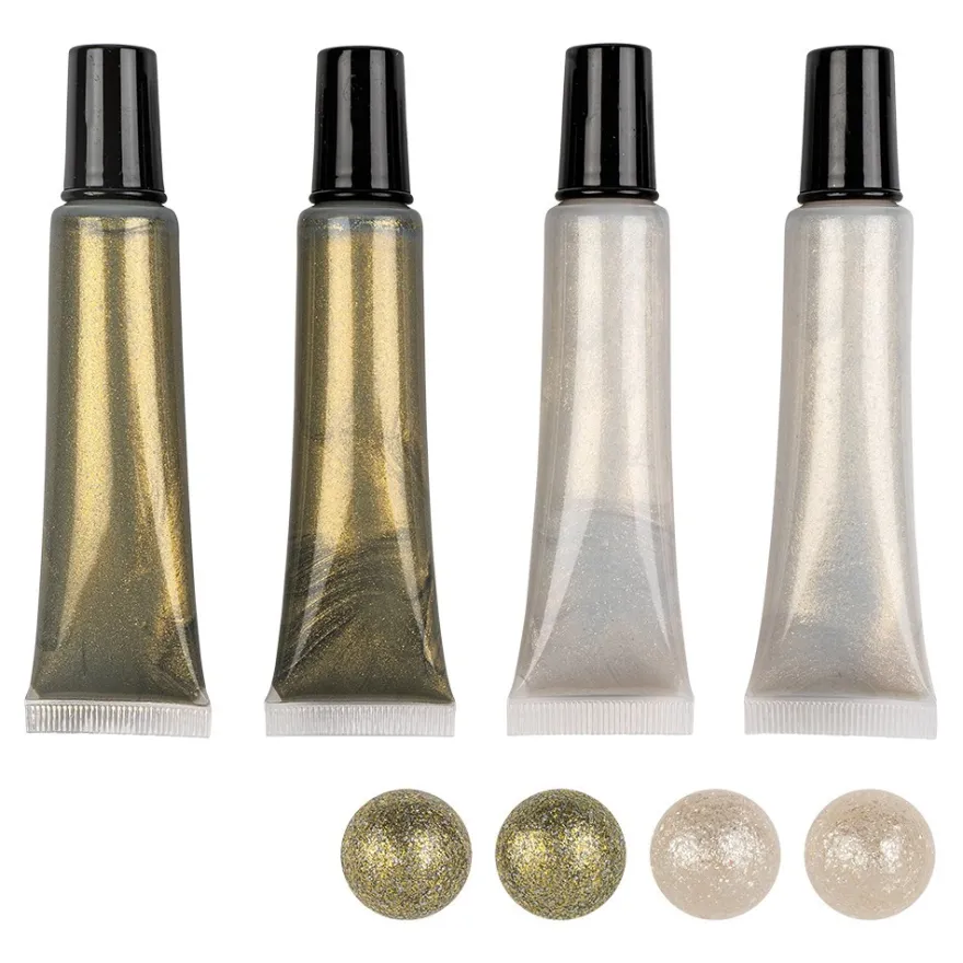 Perlen-Pens, Sortierung 6, 25ml, 4 Stück