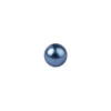Perlen Perlmutt, Ø 8mm, blau, 100 Stück