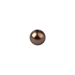 Perlen, Perlmutt, Ø 6mm, braun, 150 Stück
