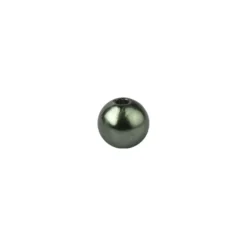 Perlen Perlmutt, Ø 8mm, dunkelgrün, 100 Stück