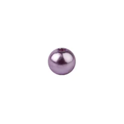 Perlen, Perlmutt, Ø 4mm, flieder, 200 Stück