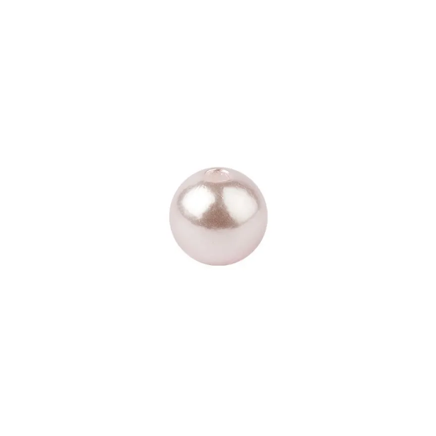 Perlen, Perlmutt, Ø 8mm, rosa, 100 Stück