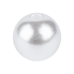 Perlen, Perlmutt, Ø 8mm, weiß, 120g