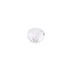 Perlen, Rondelle, facettiert, 1cm x 0,8cm, transparent, 15 Stück
