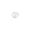 Perlen, Rondelle, facettiert, 0,6cm x 0,4cm, transparent, 30 Stück