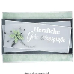 Perlen, rund, Ø 4mm, facettiert, gefrostet, hellgrün, 180 Stück