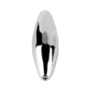 Perlen, Stabperle, facettiert, 1cm x 2,9cm, silber, 34 Stück